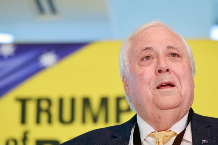 Bank details exposed in hack of Palmer’s parties