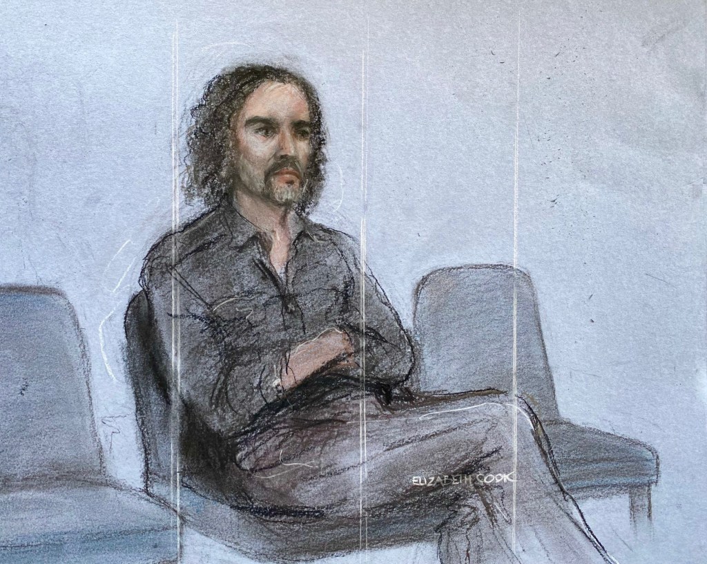 Russell Brand court London