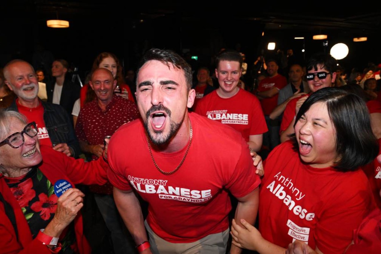 Labor received a larger than expected swing in votes agross Australia.