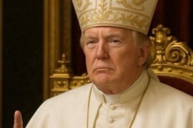 Trump posts AI-generated photo of himself as Pope