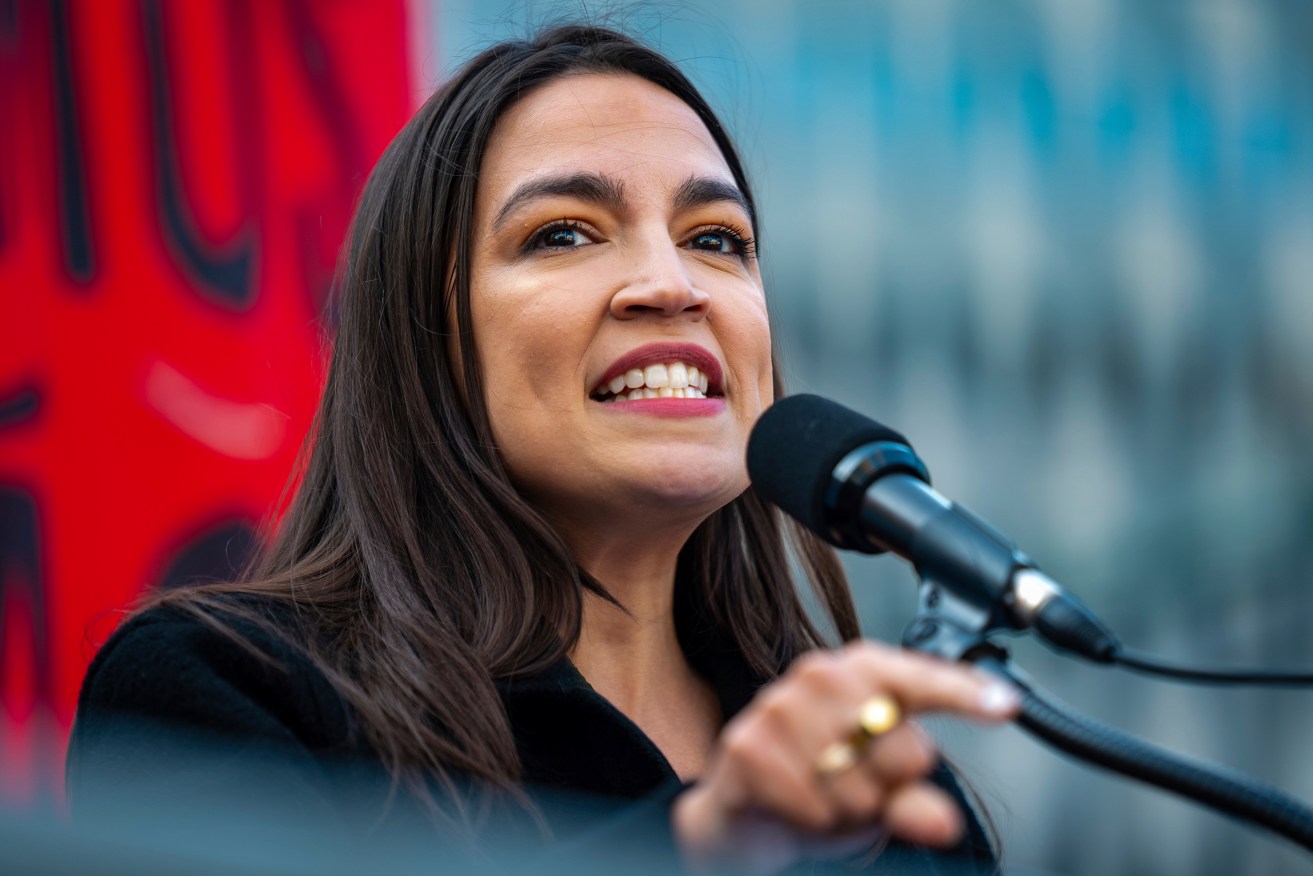 Congresswoman Alexandria Ocasio-Cortez, who has working-class roots, is taking Trump to task.