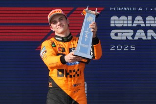 Piastri powers to victory in Miami for F1 hat-trick