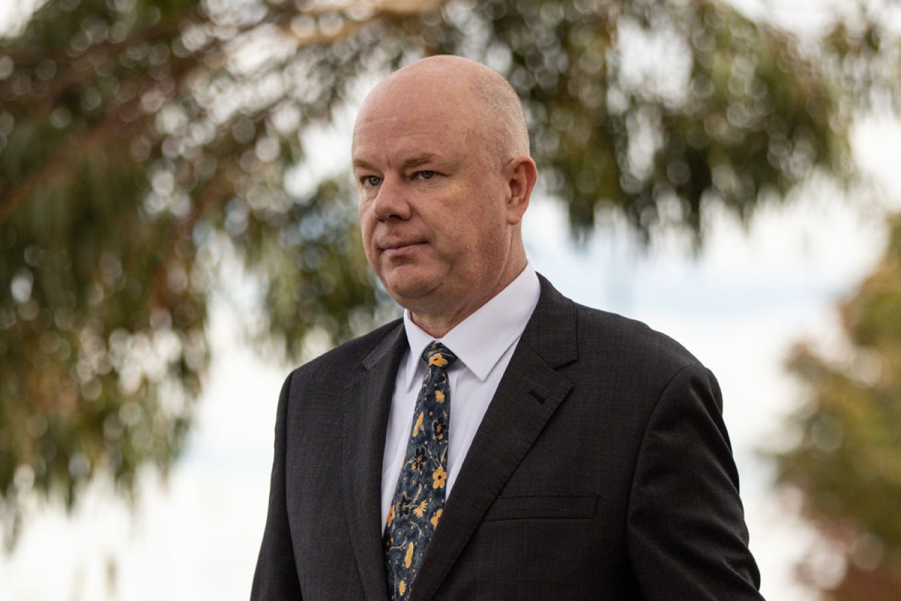 Simon Patterson arrives at the Morwell Supreme Court in Victoria. <i>Photo: AAP</i>