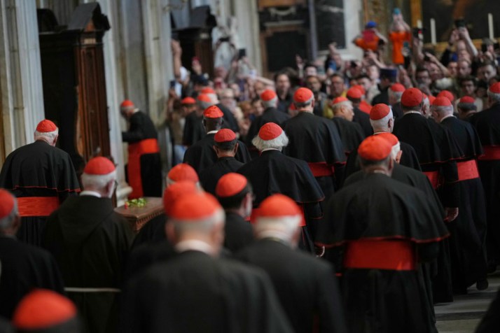 Conclave for Pope to start as world waits