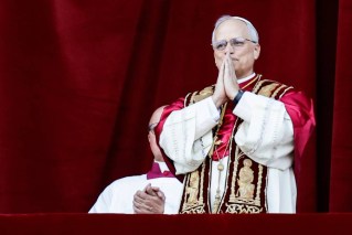 Fever pitch scene as new Pope greets crowd