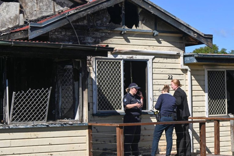 Family embraced after three children die in fire