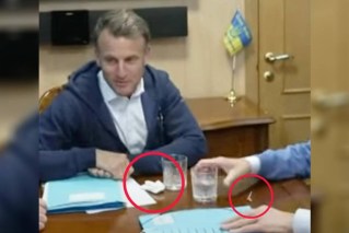Macron Ukraine train cocain claim fails sniff test