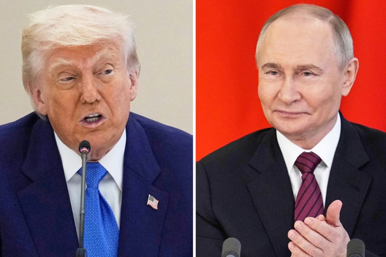 US President Donald Trump says he had "a good conversation" with Russian President Vladimir Putin.