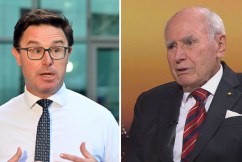 John Howard slams 'stupid' Coalition split