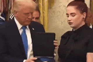 'Nightmare' Trump encounter goes viral