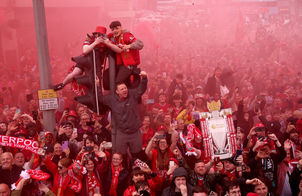 Liverpool victory parade