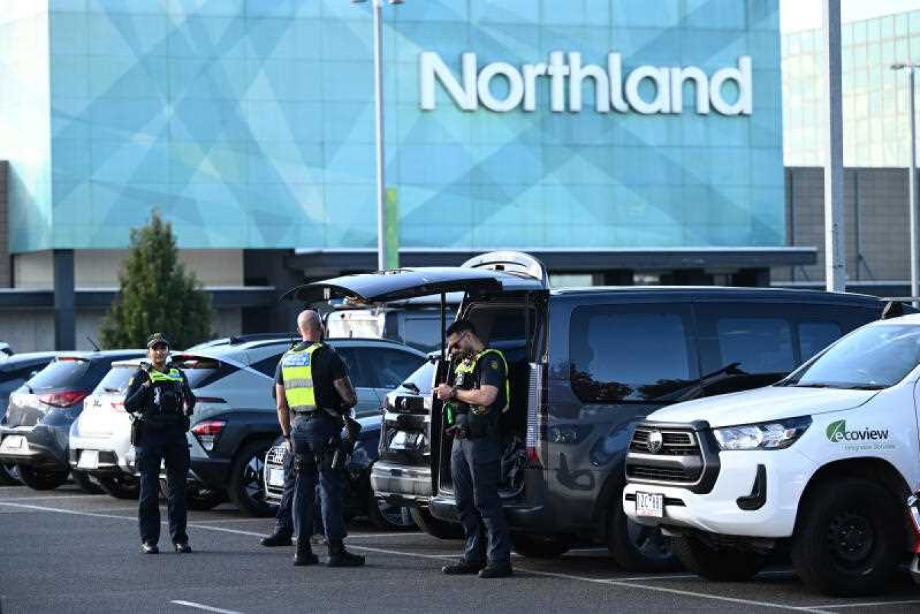 People ran for their lives when a wild fight broke out between gangs at Northland Shopping Centre.