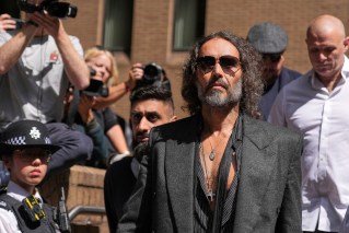 Actor Russell Brand pleads not guilty to rape charges