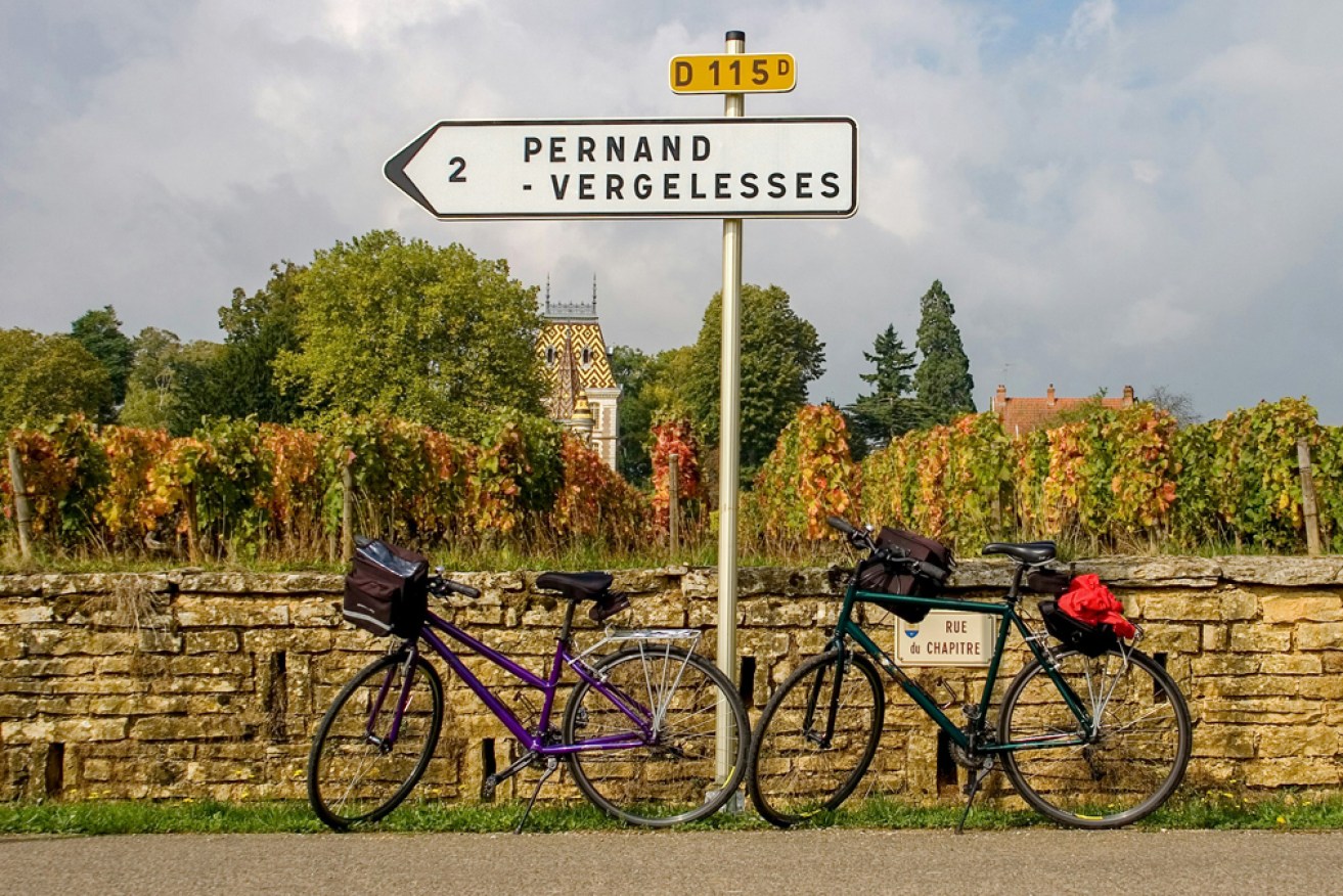 Part of the journey takes in the vineyards of Burgundy, but stopping for wine-tasting isn't a priority.