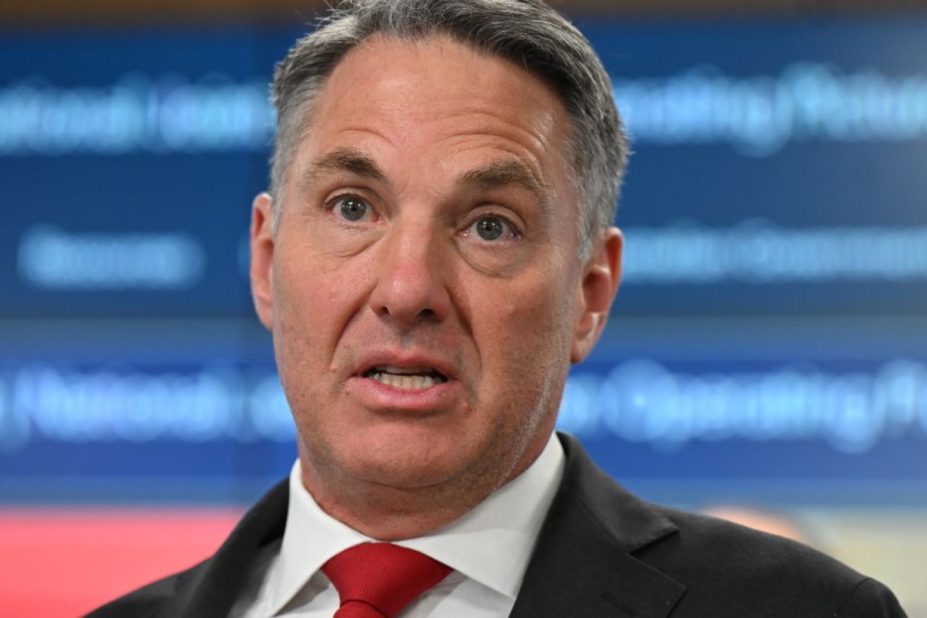 Deputy Prime Minister Richard Marles denied a specific percentage of defence spending was discussed.