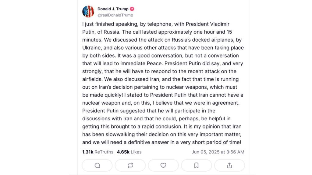 Trump and Putin
