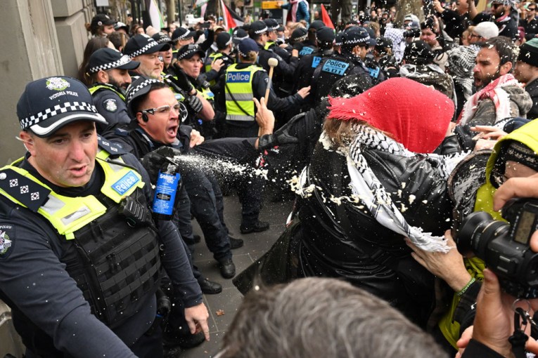 Landmark pepper spray trial in crime-hit territory