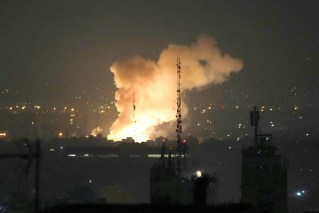 Explosions in Tehran as Israel attacks Iran