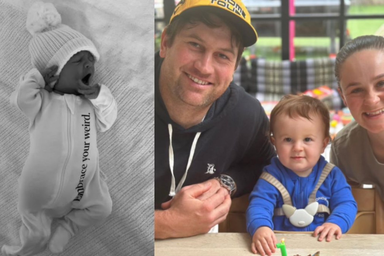Baby Jordan is a sister for the couple's other child, Hayden.