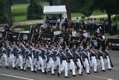 Trump's parade ridiculed, as Hollywood cashes in