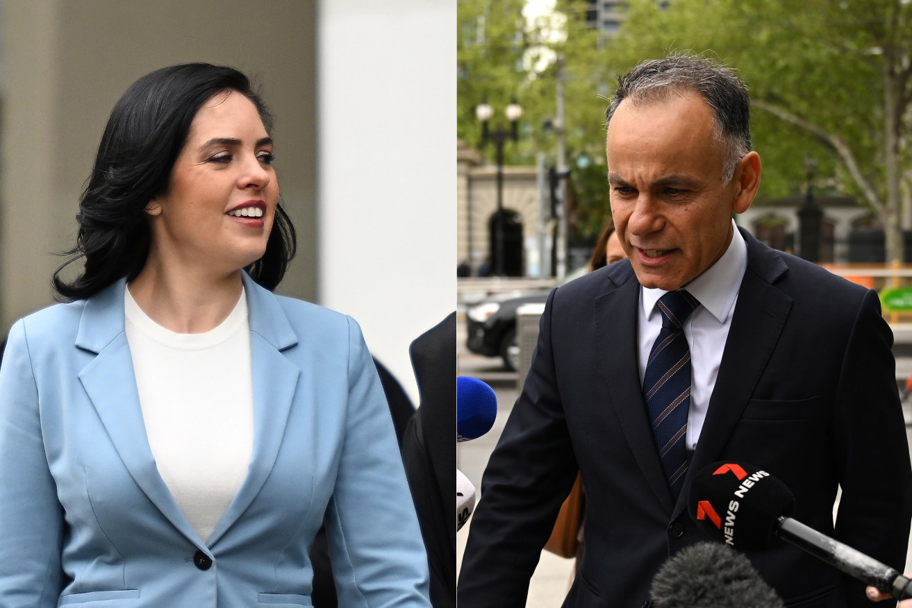 The VIctorian Liberals have stepped in to help settle John Pesutto's debt with Moira Deeming.