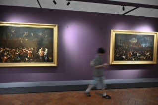 Tourist selfie damages priceless artwork in Italy