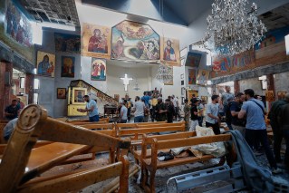 Twenty killed in suicide bombing at Syria church