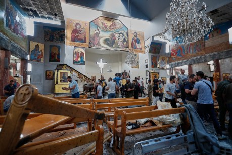 Twenty killed in suicide bombing at Syria church