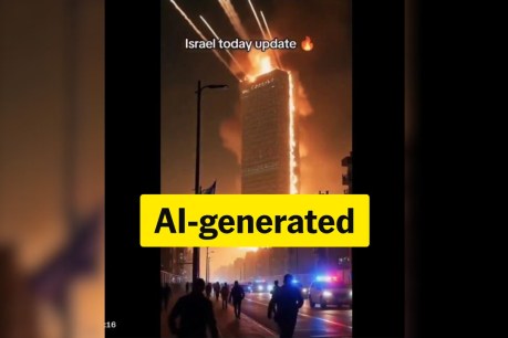 AI videos of Israel-Iran conflict multiply online