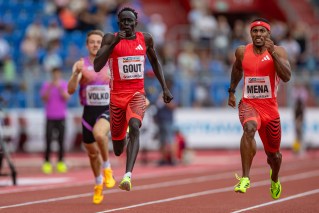 Dream debut: Gout beats own 200m national record