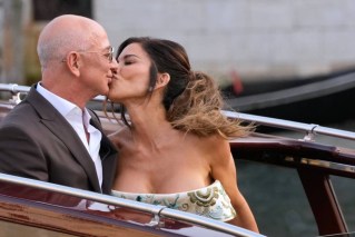 Power couple marry  on island with sea of stars