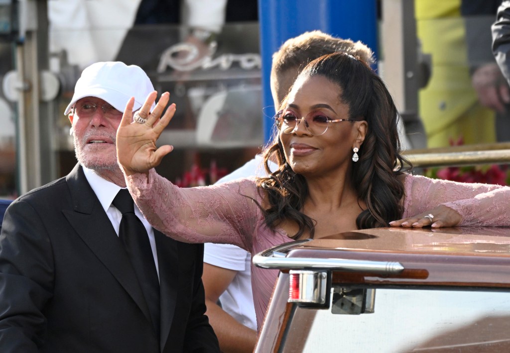 Oprah Bezos wedding