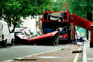 King, PM lead London bombing remembrance