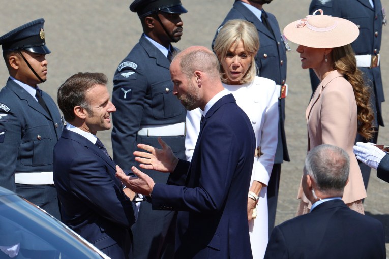 UK royals welcome Macron for state visit