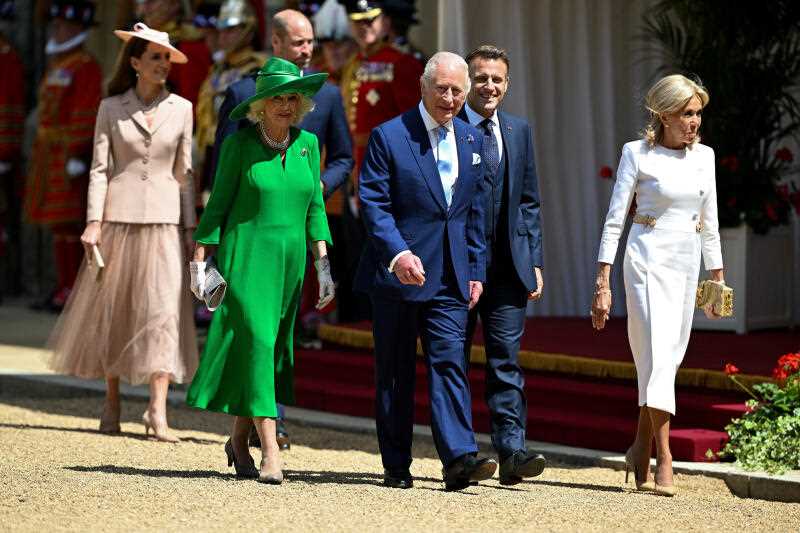 Macrons and Royals