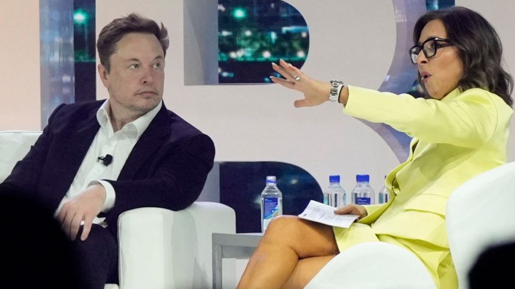 Musk and Yaccarino