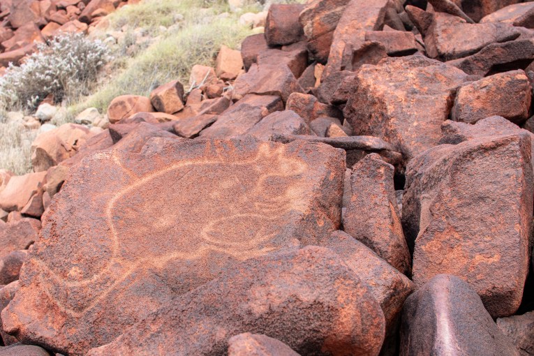 Ancient rock art collection new World Heritage site
