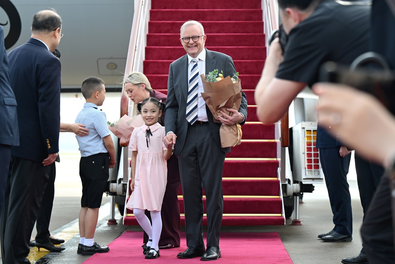 Australian Prime Minister Anthony Albanese arrives in Shanghai, China