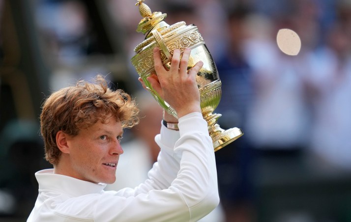 Sinner makes history with Wimbledon win 