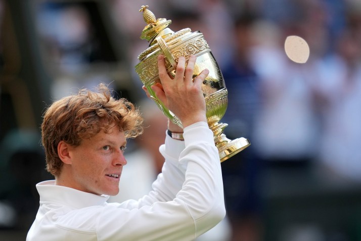 Sinner makes history with Wimbledon win 
