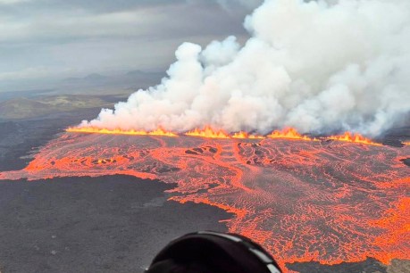 Evacuations as volcano puts on spectacular show