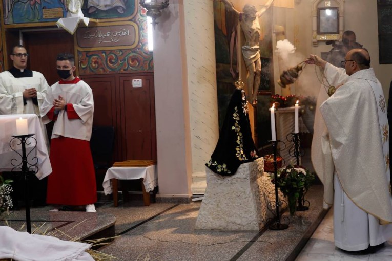 Strike on Gaza church late Pope regularly called
