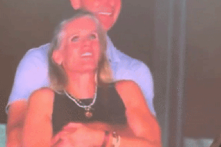 Kiss cam accidentally exposes couple's 'affair'