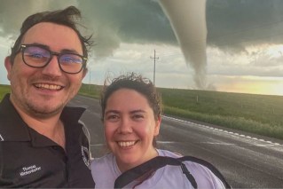 Qld couple put their lives on the line to Storm Chase