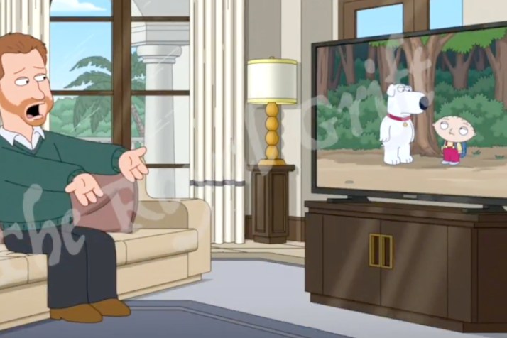 TV’s <i>Family Guy</i> mocks Prince Harry – again