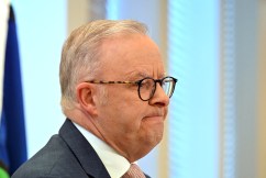 Albanese slams 'repulsive' Latham, but portrait stays