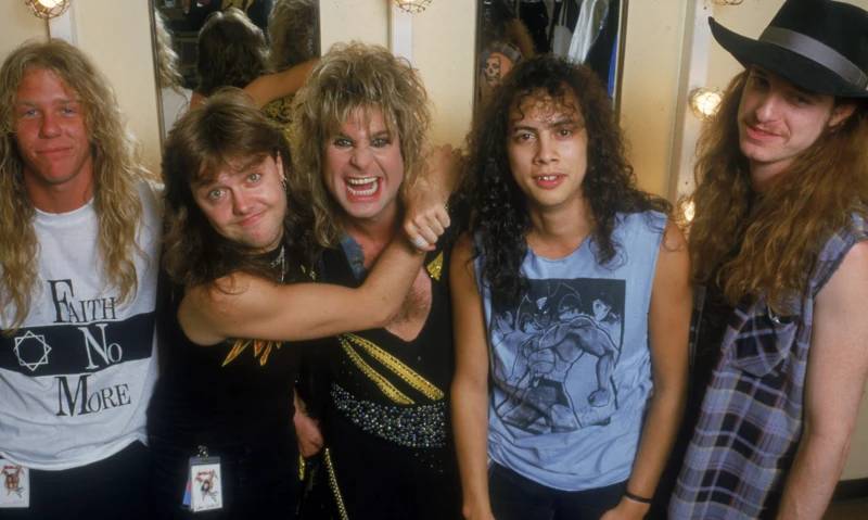 Metallic and Ozzy Osbourne