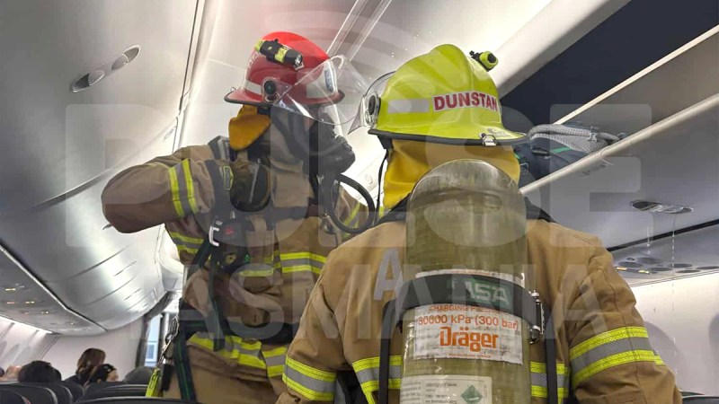 virgin australia fire