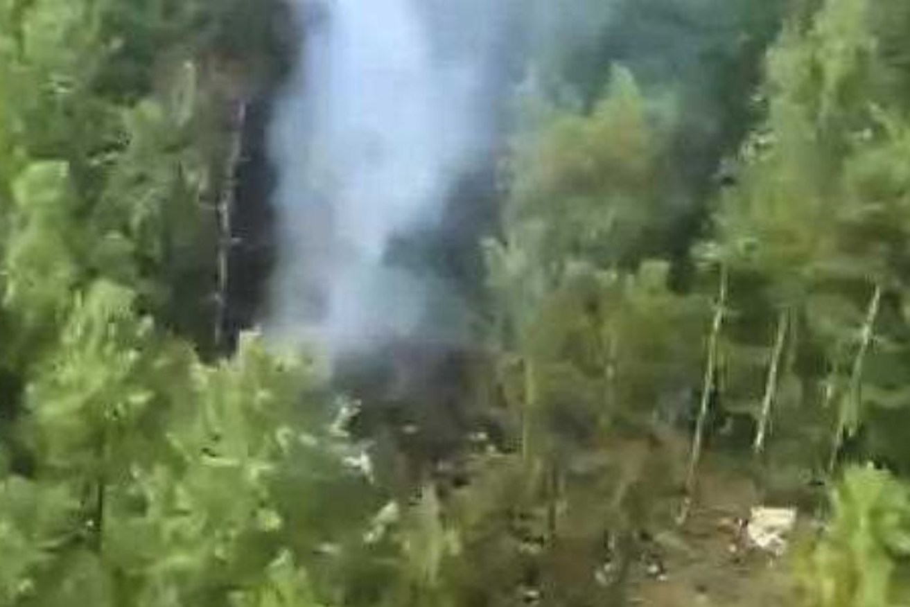 An Antonov plane with 48 people on board crashed in a remote area of eastern Russia. 