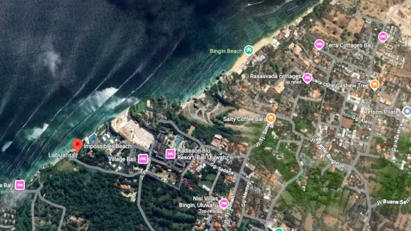 bingin beach bali